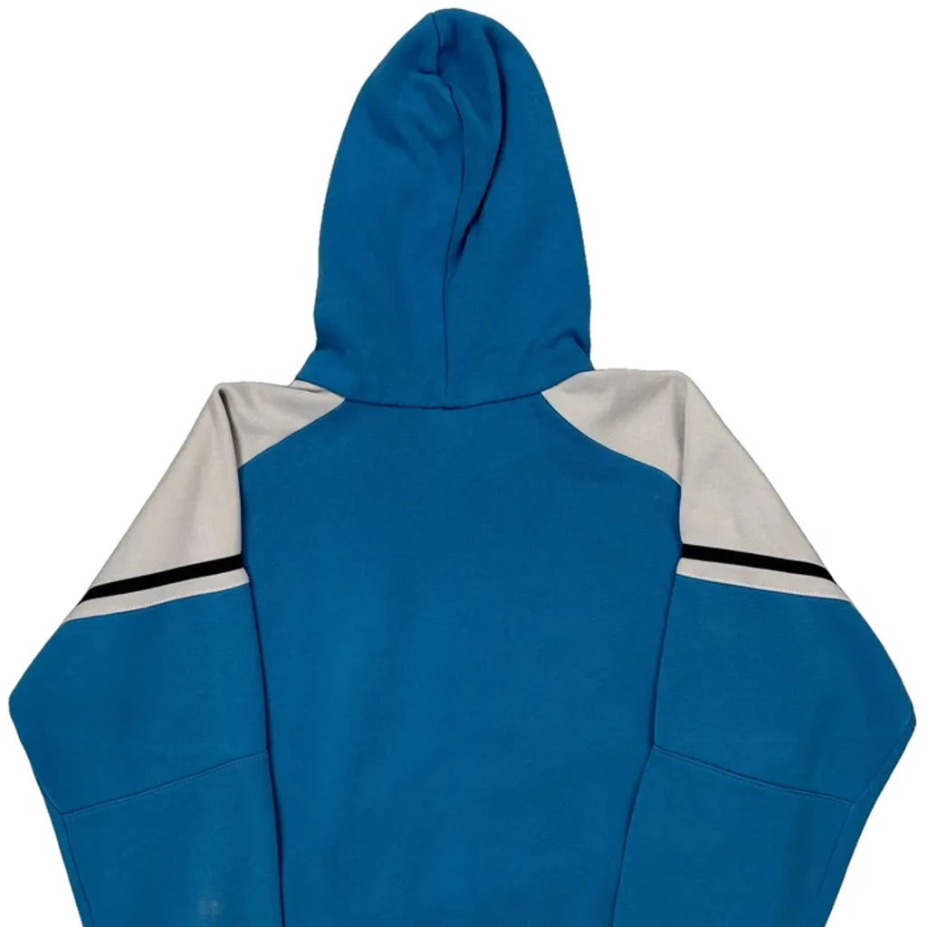 Age 12-13 Nike Hoodie - Large Blue Cotton - Image 6