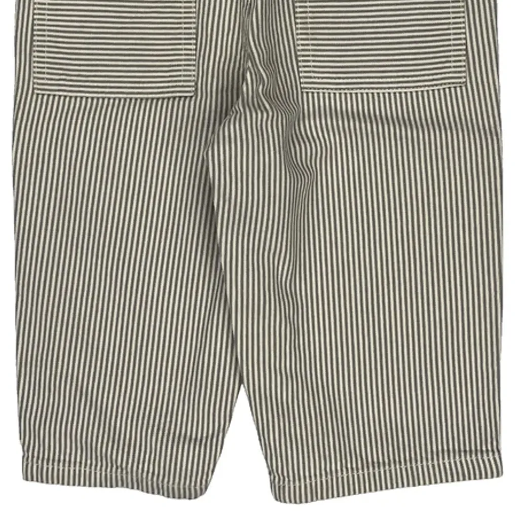Age 12-18 Months Tommy Hilfiger Striped Overalls - 3XS Gray Cotton - Image 5