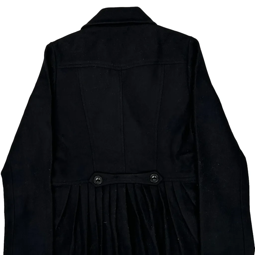 Age 12 Burberry Jacket - Large Black Wool - Image 6