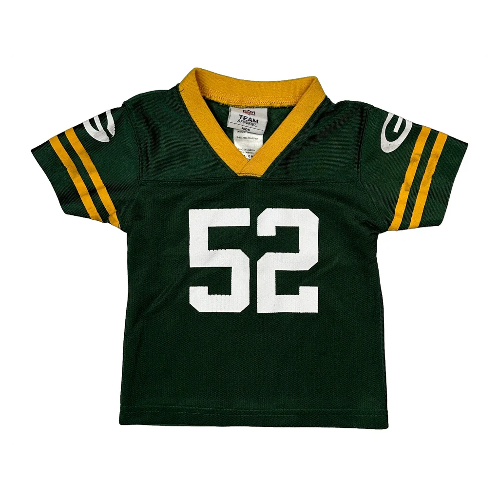 Age 12 Months Nfl Green Bay Packers Football Jersey - 3XS Green Polyester