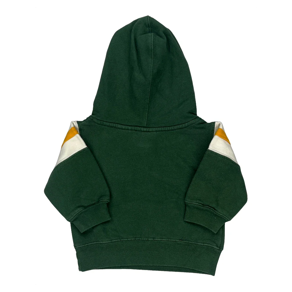 Age 12 Months Nfl Packers Hoodie - 3XS Green Cotton Blend - Image 2