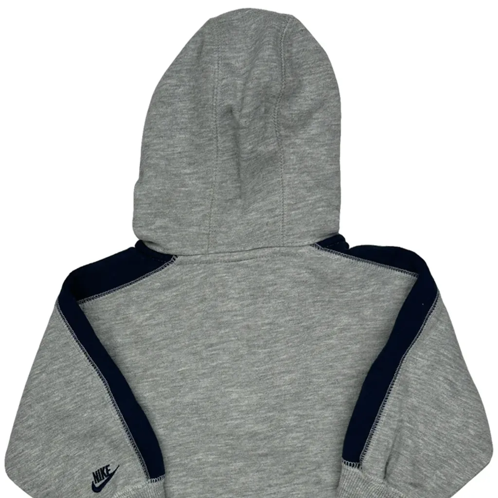 Age 12 Months Nike Spellout Hoodie - 2XS Grey Cotton - Image 6