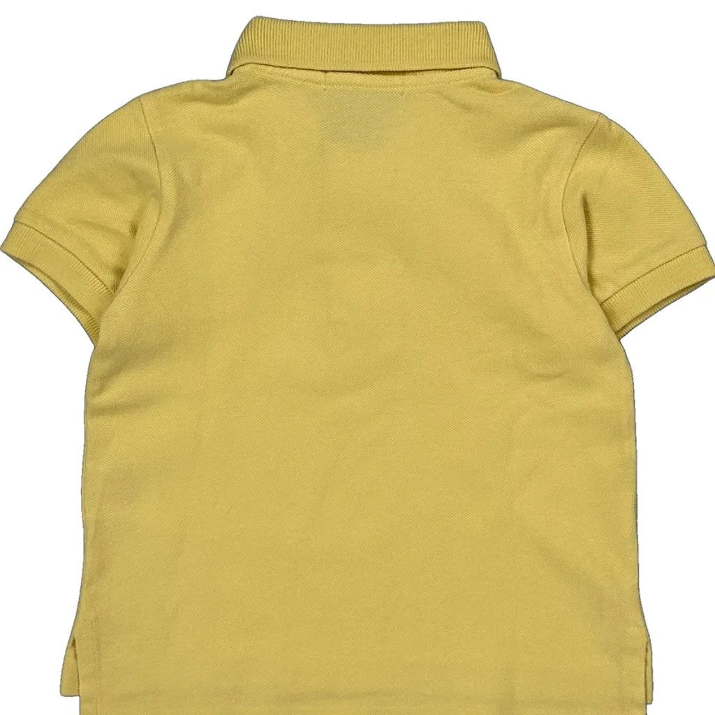 Age 12 Months Polo By Ralph Lauren Polo Shirt - 2XS Yellow Cotton - Image 6