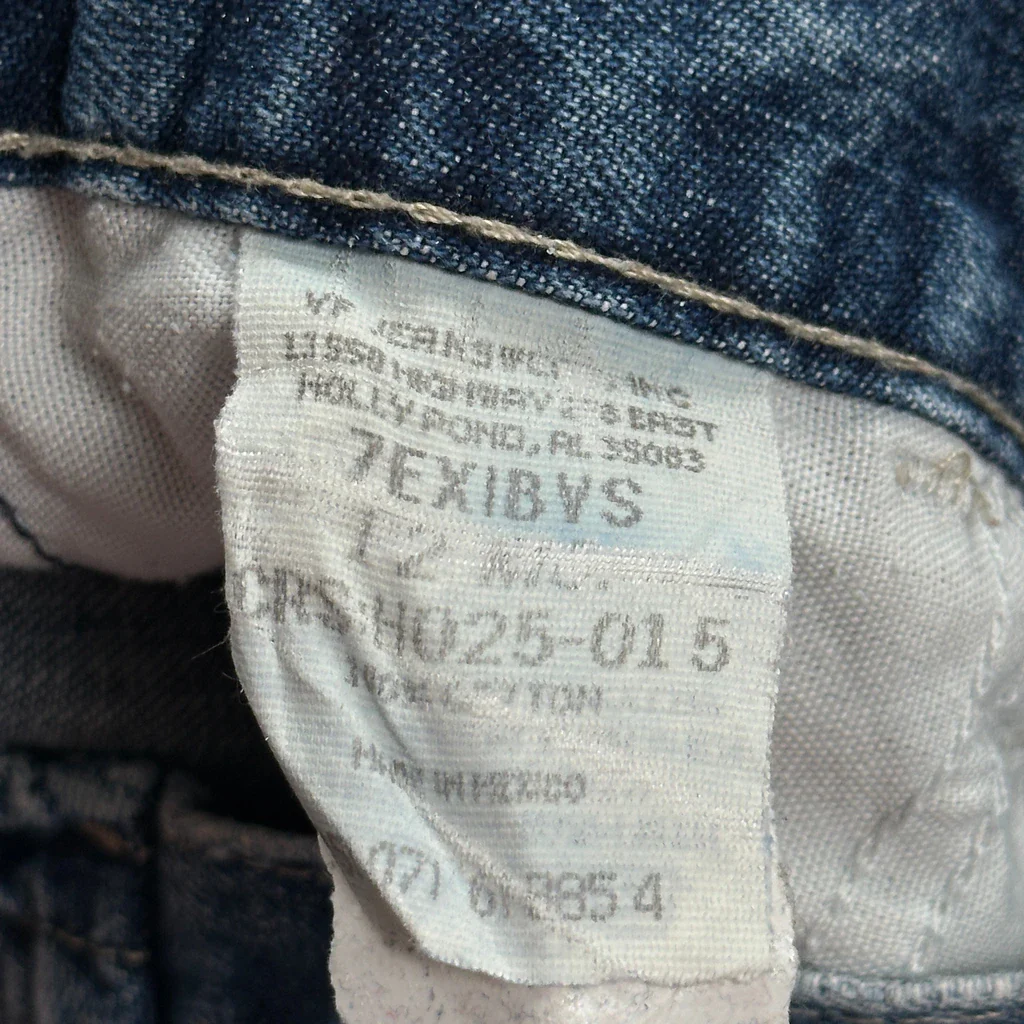 Age 12 Months Wrangler Jeans - Xxx-Smallw 8L Blue Cotton - Image 3