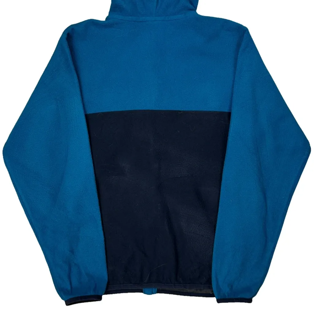 Age 12 Patagonia Fleece Jacket - Large Blue Polyester - Image 6