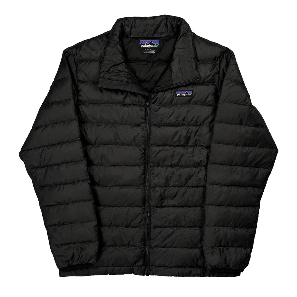 Age 12 Patagonia Puffer - Large Black Polyester