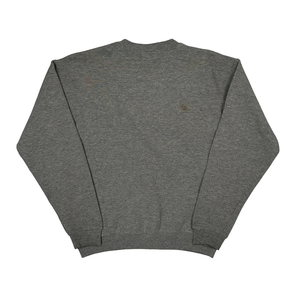 Age 12 Russell Athletic Sweatshirt - Large Grey Cotton Blend - Image 2