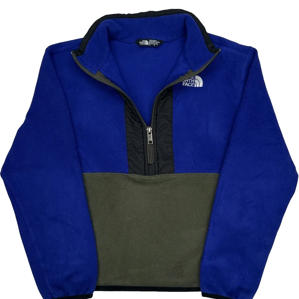 Age 12 The North Face Fleece - Large Blue Polyester - Image 4
