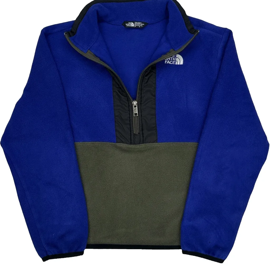 Age 12 The North Face Fleece - Large Blue Polyester - Image 5