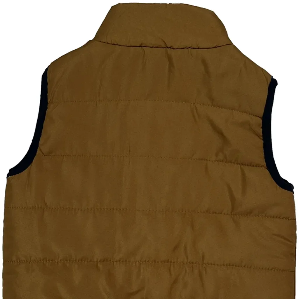 Age 12M Tommy Hilfiger Vest - 3XS Brown Polyester - Image 7