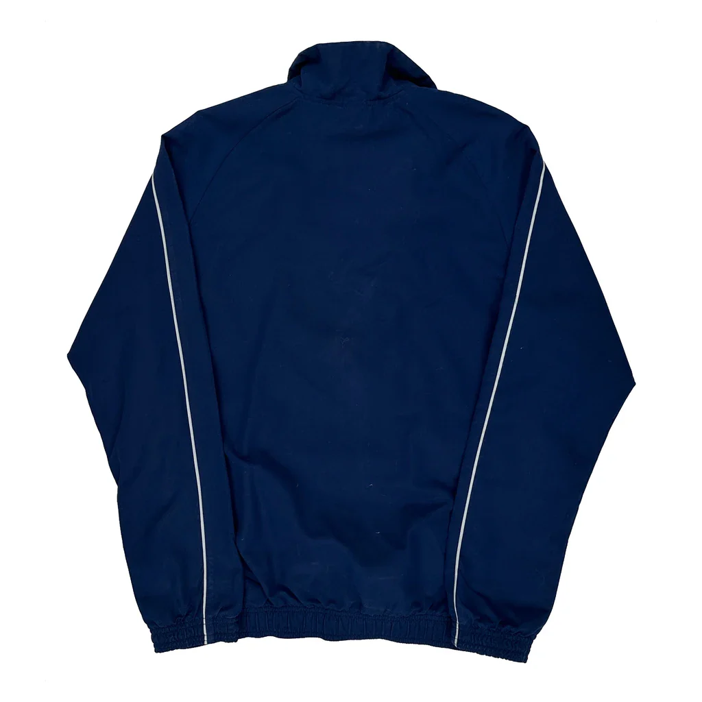 Age 13-14 Adidas Track Jacket - Large Blue Polyester - Image 2