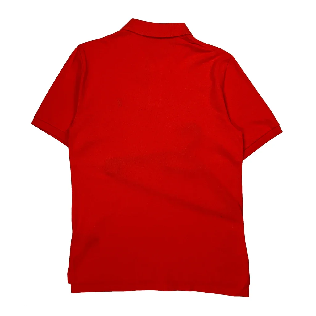 Age 13-14 Polo By Ralph Lauren Polo Shirt - XL Red Cotton - Image 2