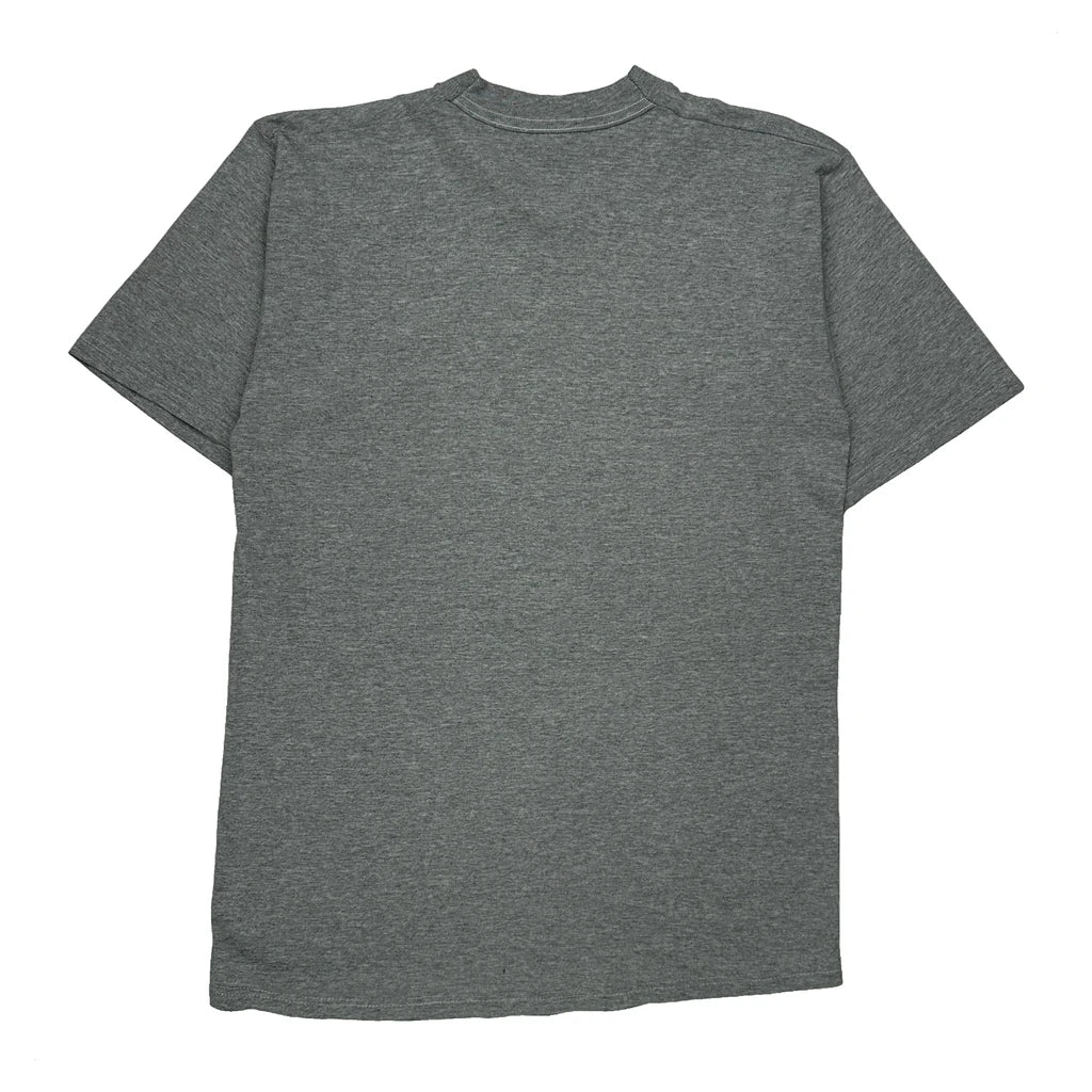 Age 13-15, Made In USA, Chicago Cubs Pro Player Mlb T-Shirt - XL Grey Cotton Blend - Image 2