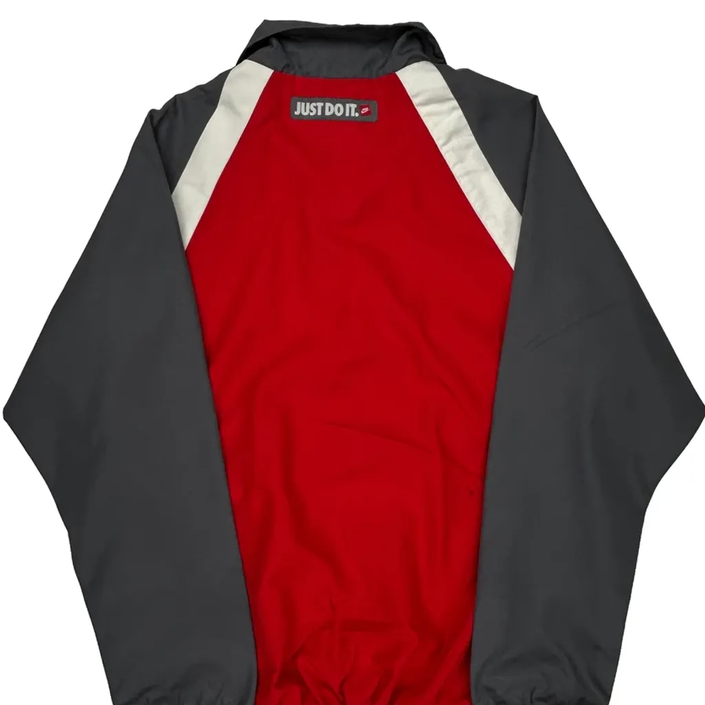 Age 13-15 Nike Track Jacket - XL Red Polyester - Image 7