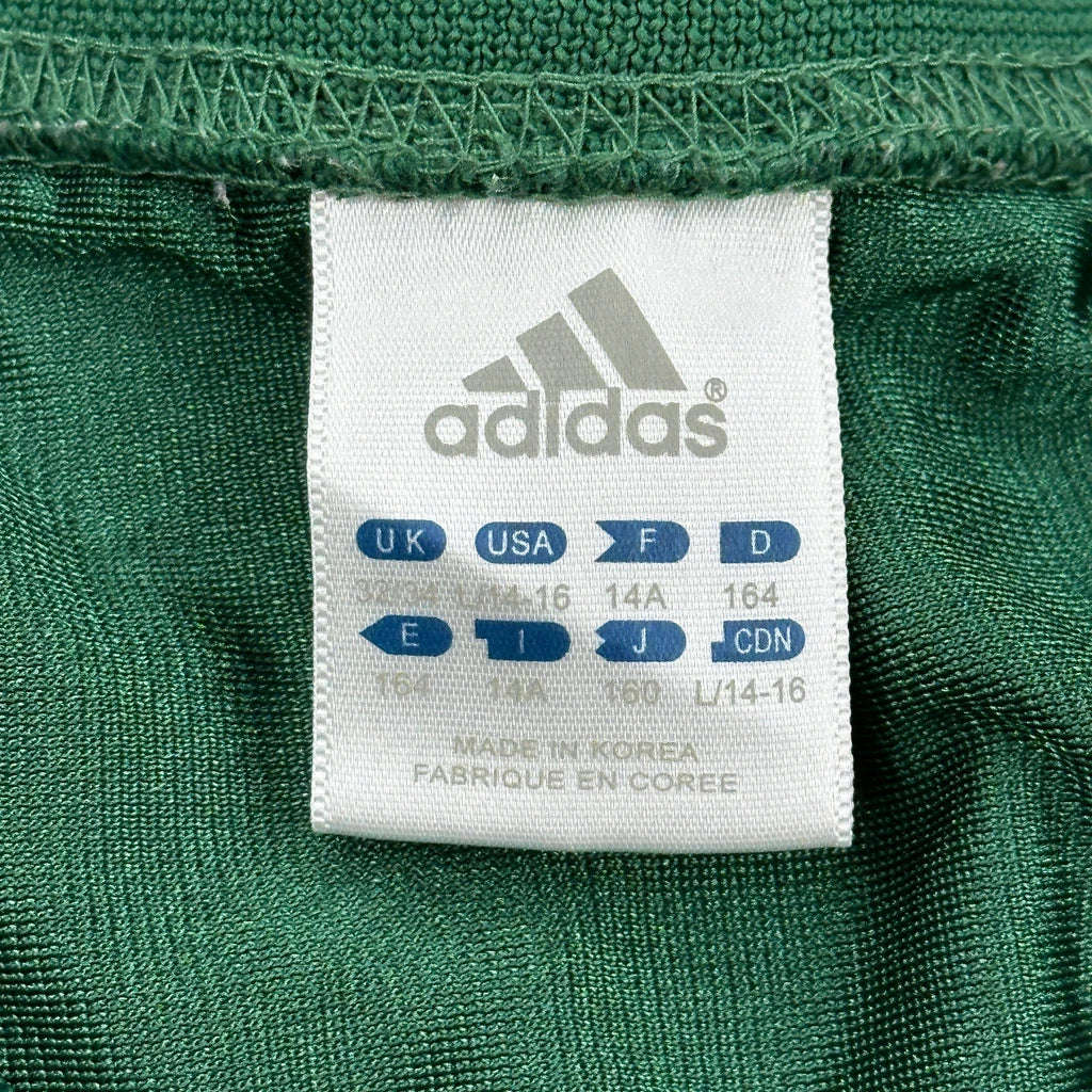 Age 14-16 Adidas Football Football Jersey - Large Gold Polyester - Image 3
