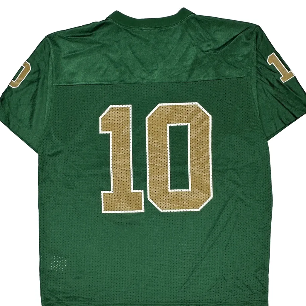 Age 14-16 Adidas Football Football Jersey - Large Gold Polyester - Image 6