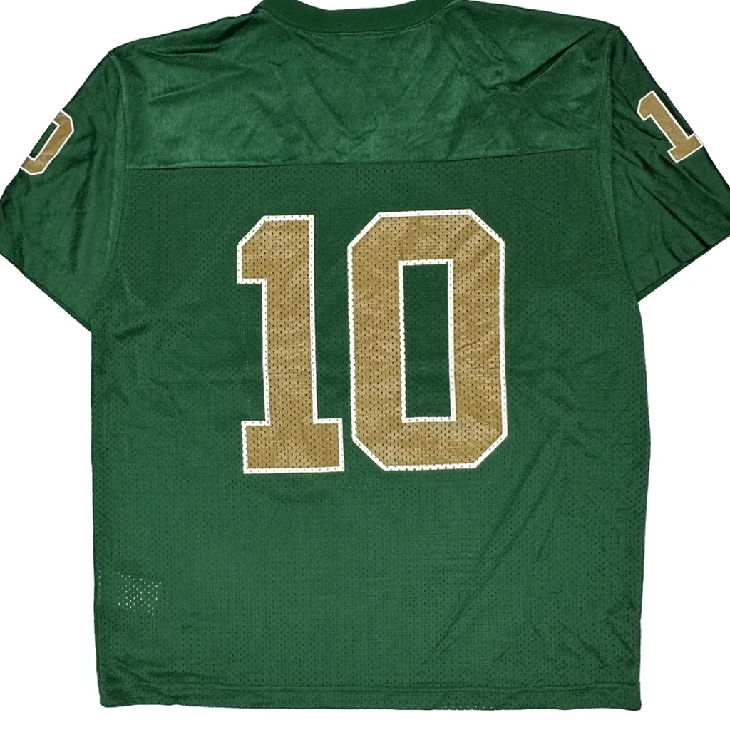 Age 14-16 Adidas Football Football Jersey - Large Gold Polyester - Image 7