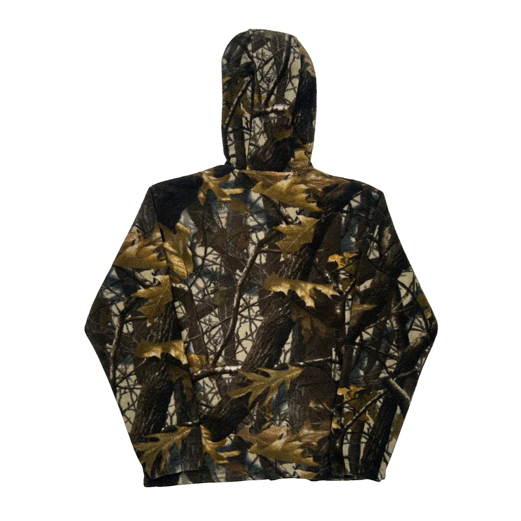 Age 14-16 Mountain Ridge Camo Fleece - Large Brown Polyester - Image 2