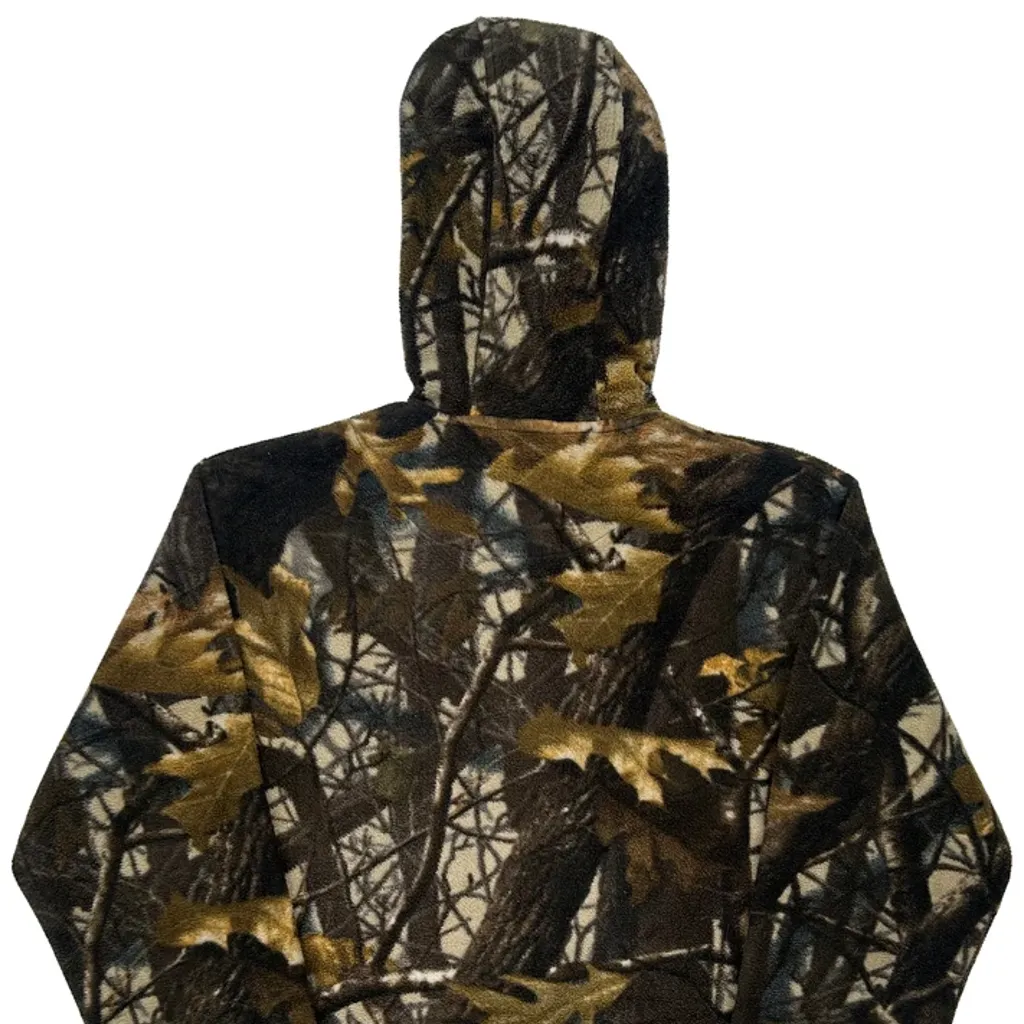 Age 14-16 Mountain Ridge Camo Fleece - Large Brown Polyester - Image 7