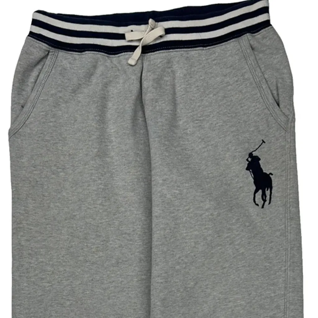 Age 14-16 Polo By Ralph Lauren Joggers - Large Gray Cotton - Image 4