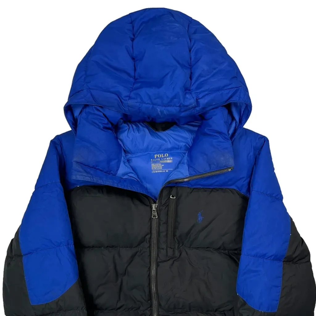 Age 14-16 Polo By Ralph Lauren Puffer - Large Black Polyester - Image 5