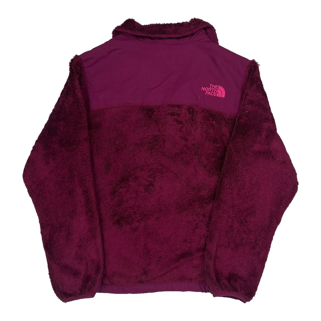 Age 14-16 The North Face Denali Fleece Jacket - Large Purple Polyester - Image 2