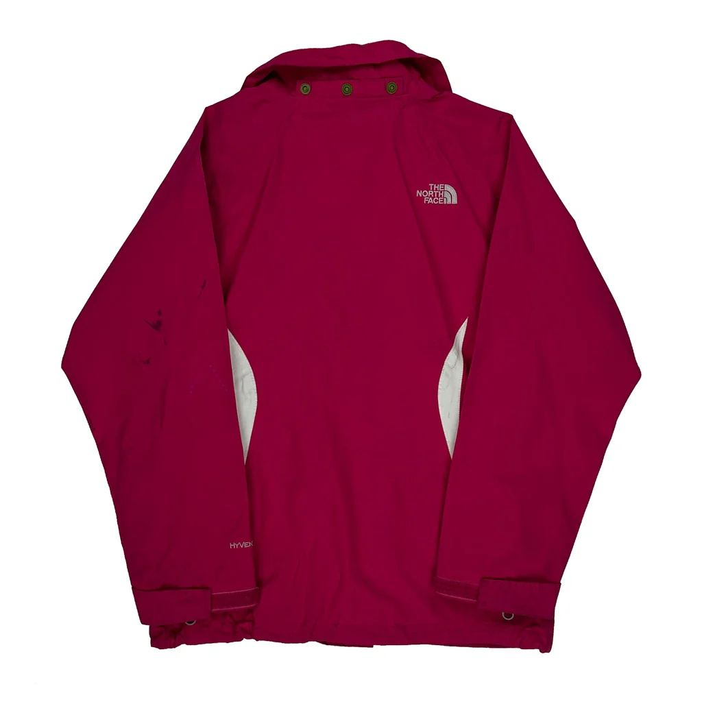 Age 14-16 The North Face Windbreaker - Large Pink Polyester - Image 2