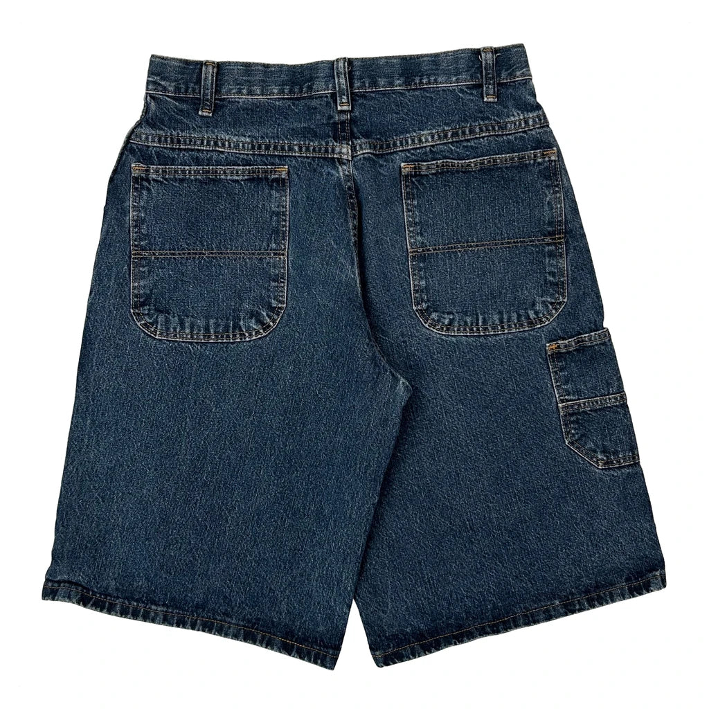Age 14-16 Unbranded Denim Shorts - 28W 12L Blue Cotton
