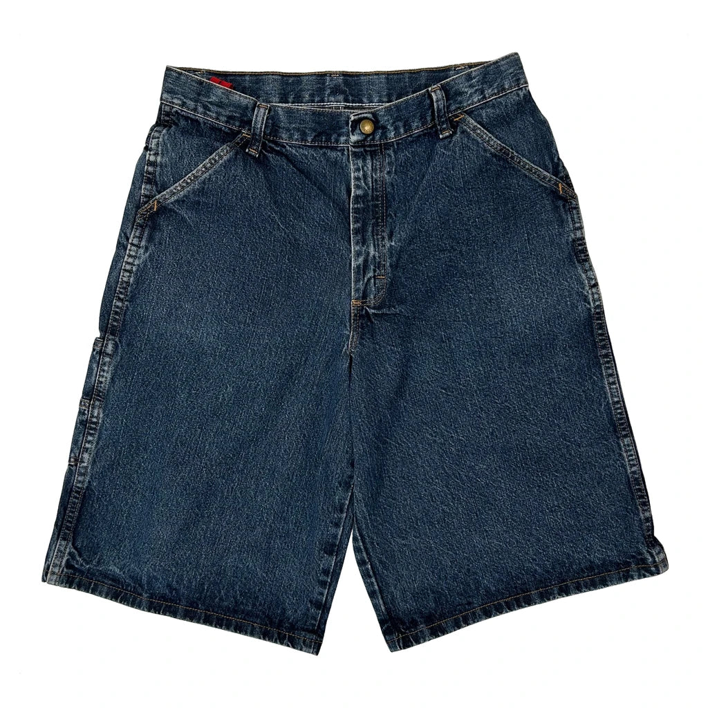 Age 14-16 Unbranded Denim Shorts - 28W 12L Blue Cotton - Image 2
