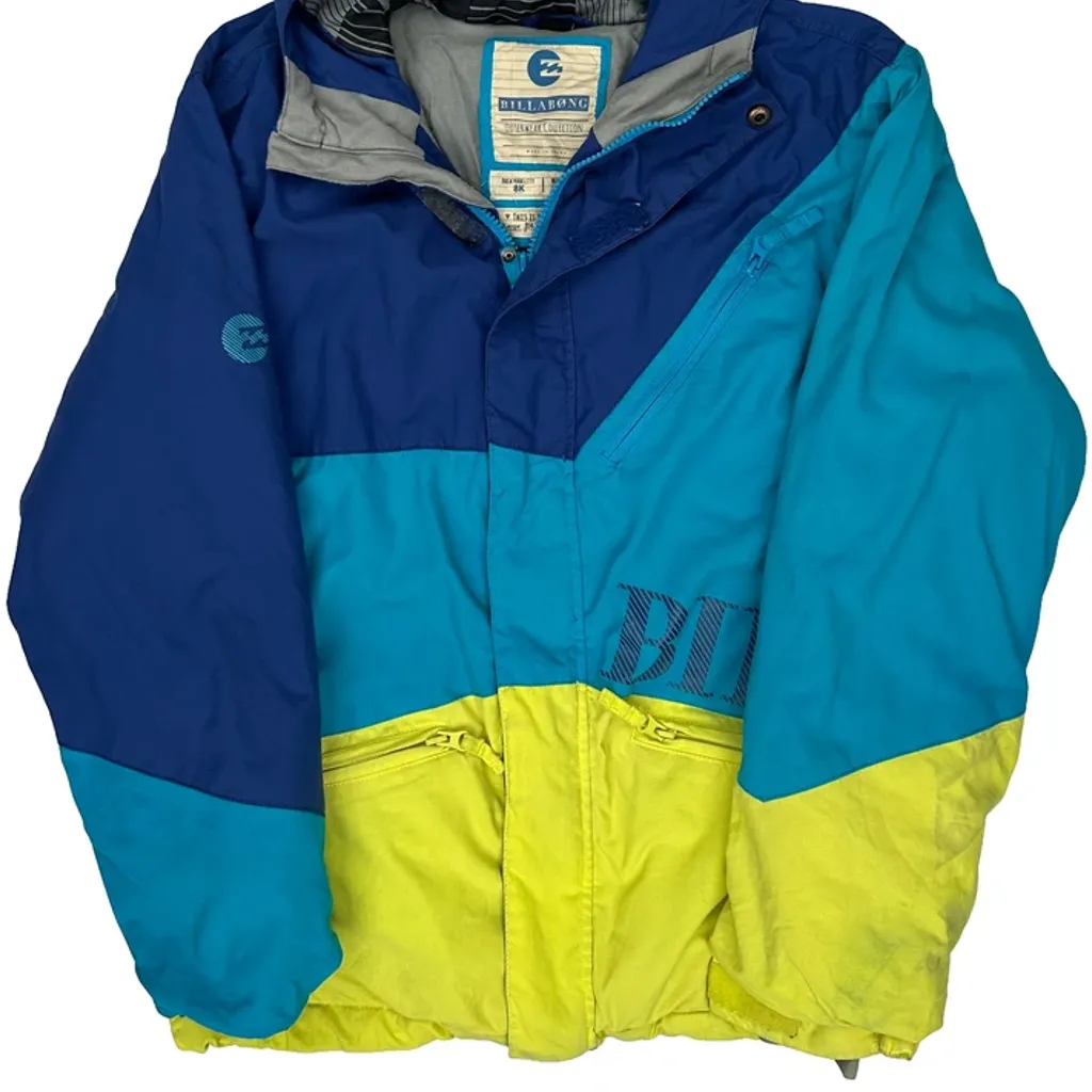 Age 14 Billabong Outerwear Collection Ski Jacket - XL Blue Polyester - Image 5