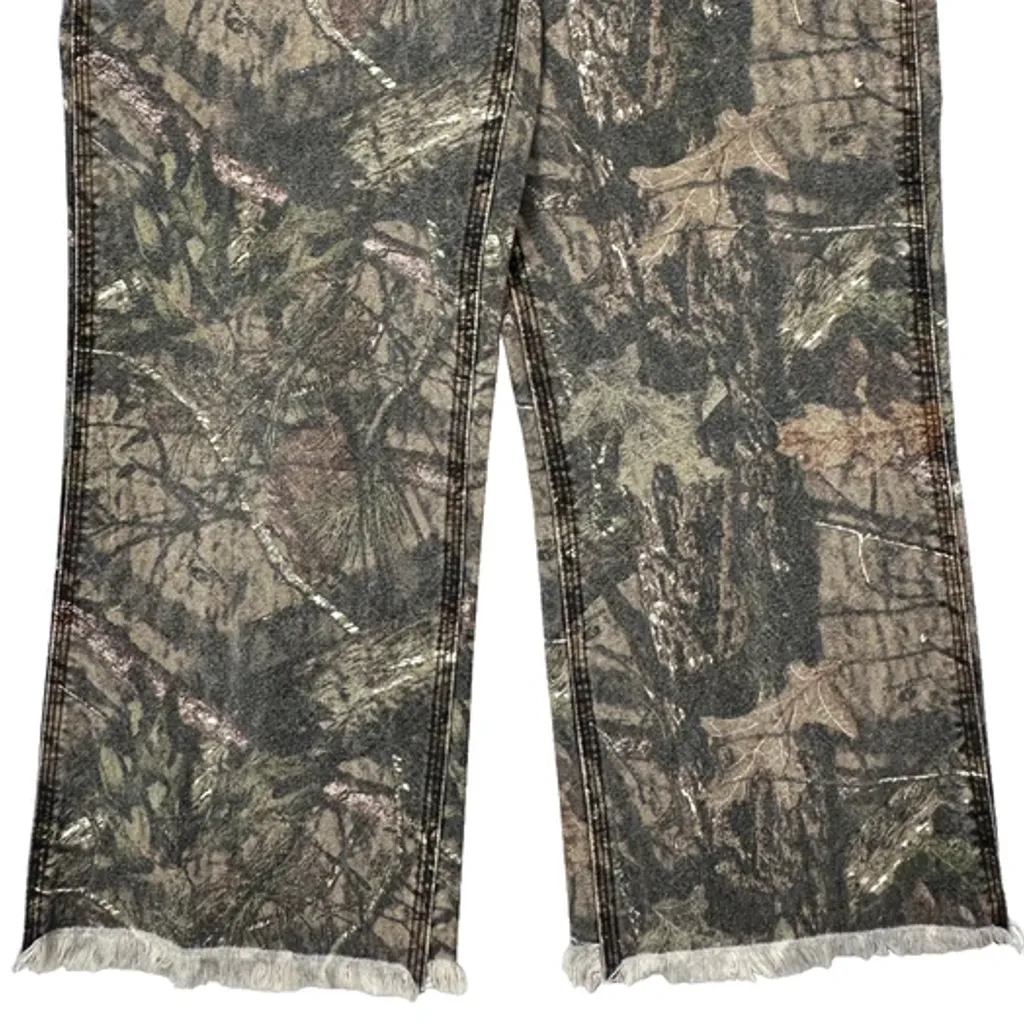 Age 14 Carhartt Camo Carpenter Trousers - Large Camo Cotton - Image 5