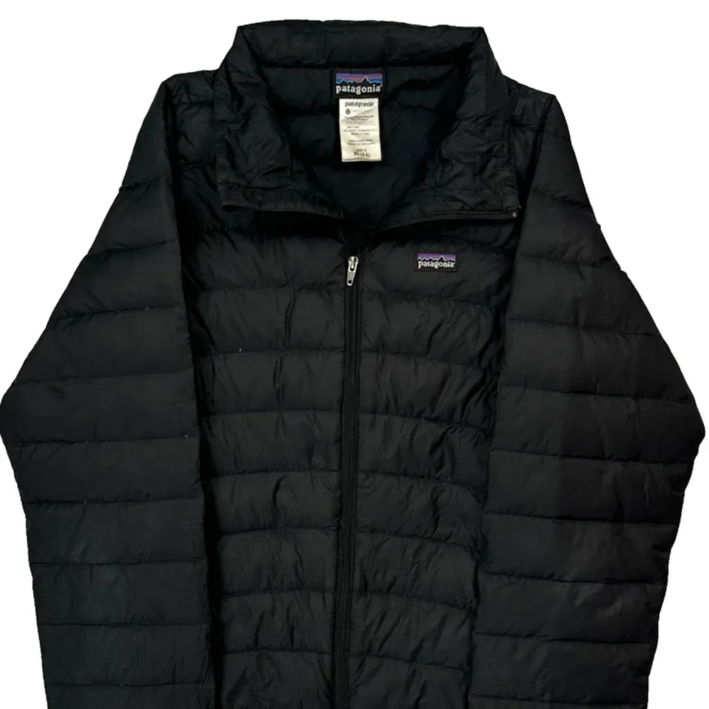 Age 14 Patagonia Puffer - XL Black Polyester - Image 5