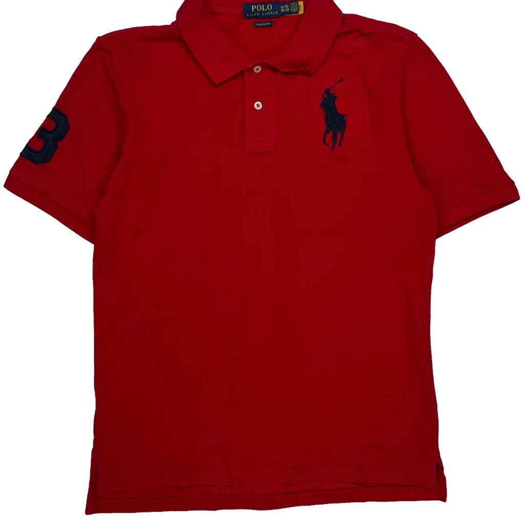 Age 15 Polo By Ralph Lauren Polo Shirt - XL Red Cotton - Image 5