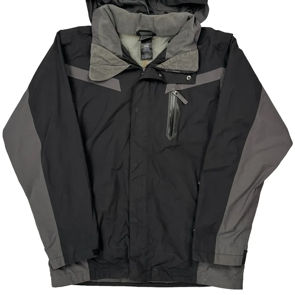 Age 15 The North Face Waterproof Jacket - XL Black Nylon - Image 5