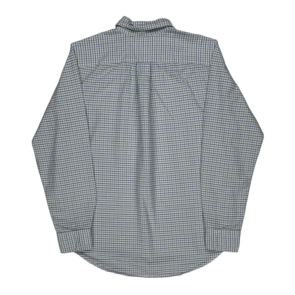 Age 16 Ralph Lauren Checked Shirt - XL Blue Cotton - Image 2