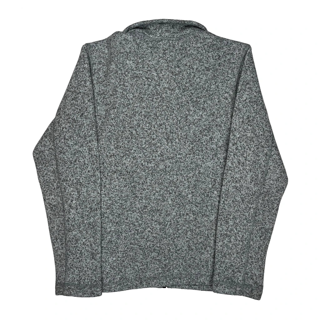Age 16 The North Face Fleece Jacket - Large Grey Polyester - Image 2