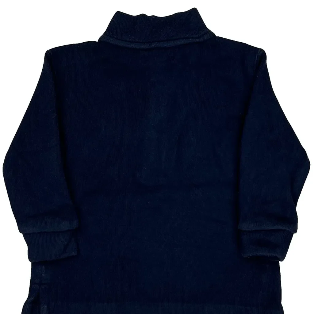 Age 16M Ralph Lauren Long Sleeve T-Shirt - 3XS Navy Cotton - Image 6