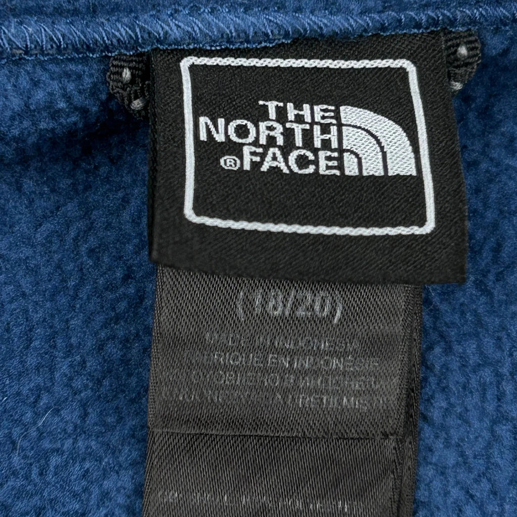Age 18-20 The North Face Fleece Jacket - XL Blue Polyester - Image 4