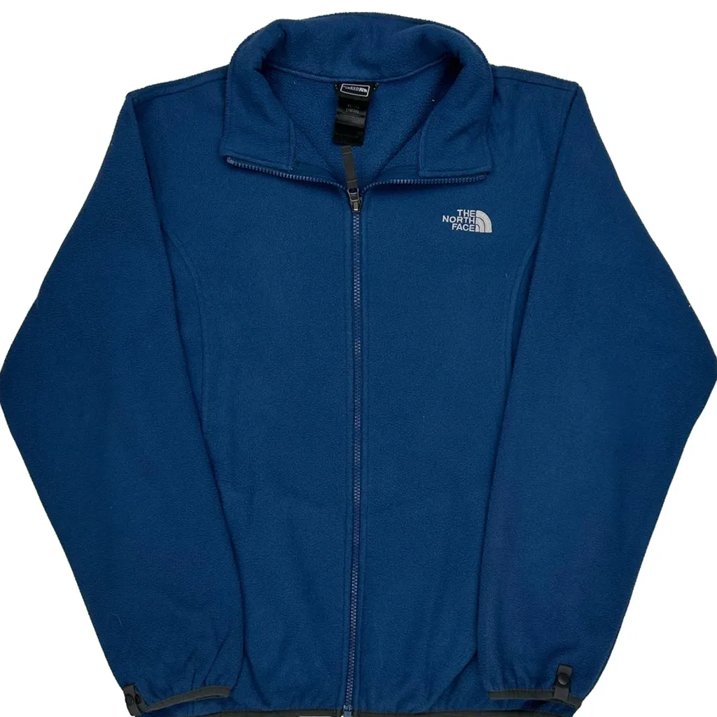 Age 18-20 The North Face Fleece Jacket - XL Blue Polyester - Image 5