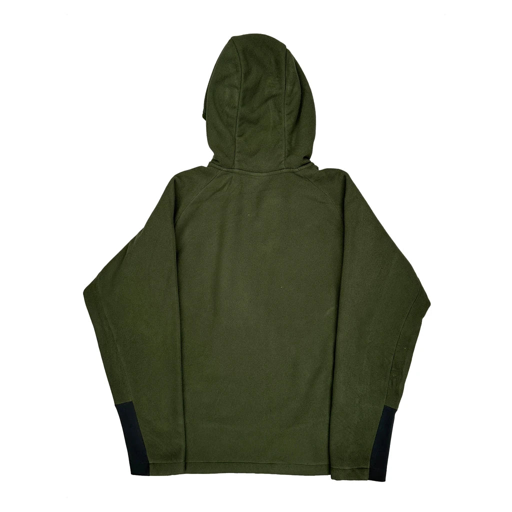 Age 18-20 The North Face Fleece Jacket - XL Green Polyester - Image 2