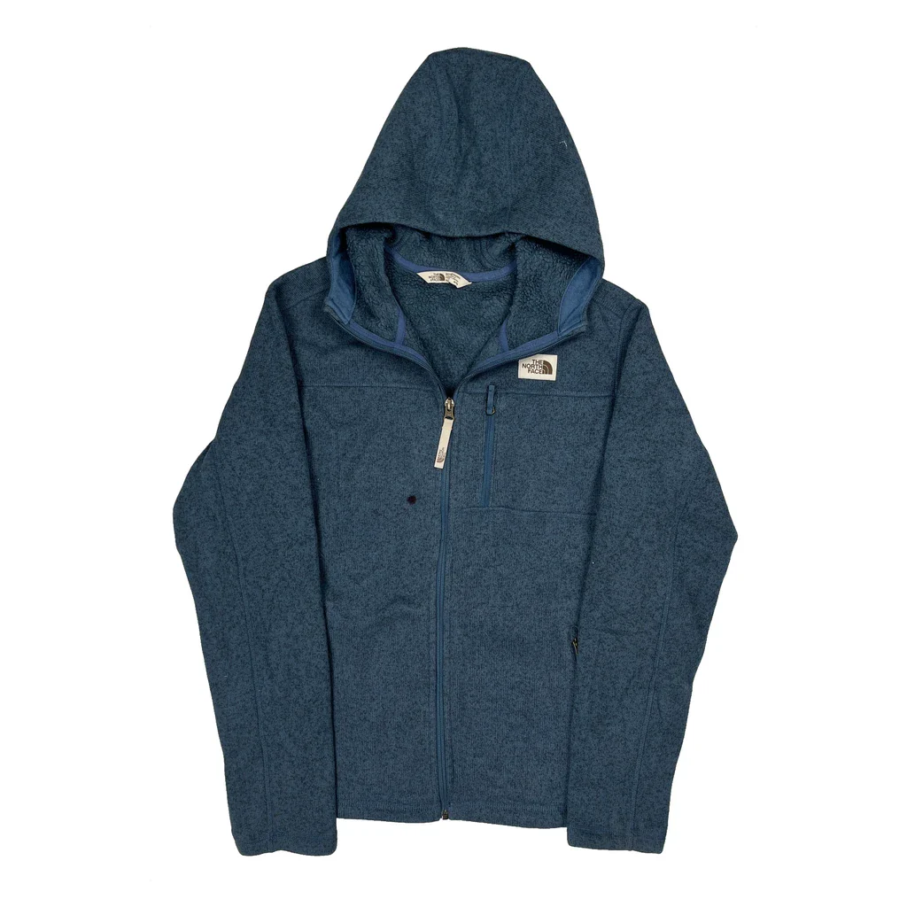 Age 18-20 The North Face Hoodie - XL Blue Polyester