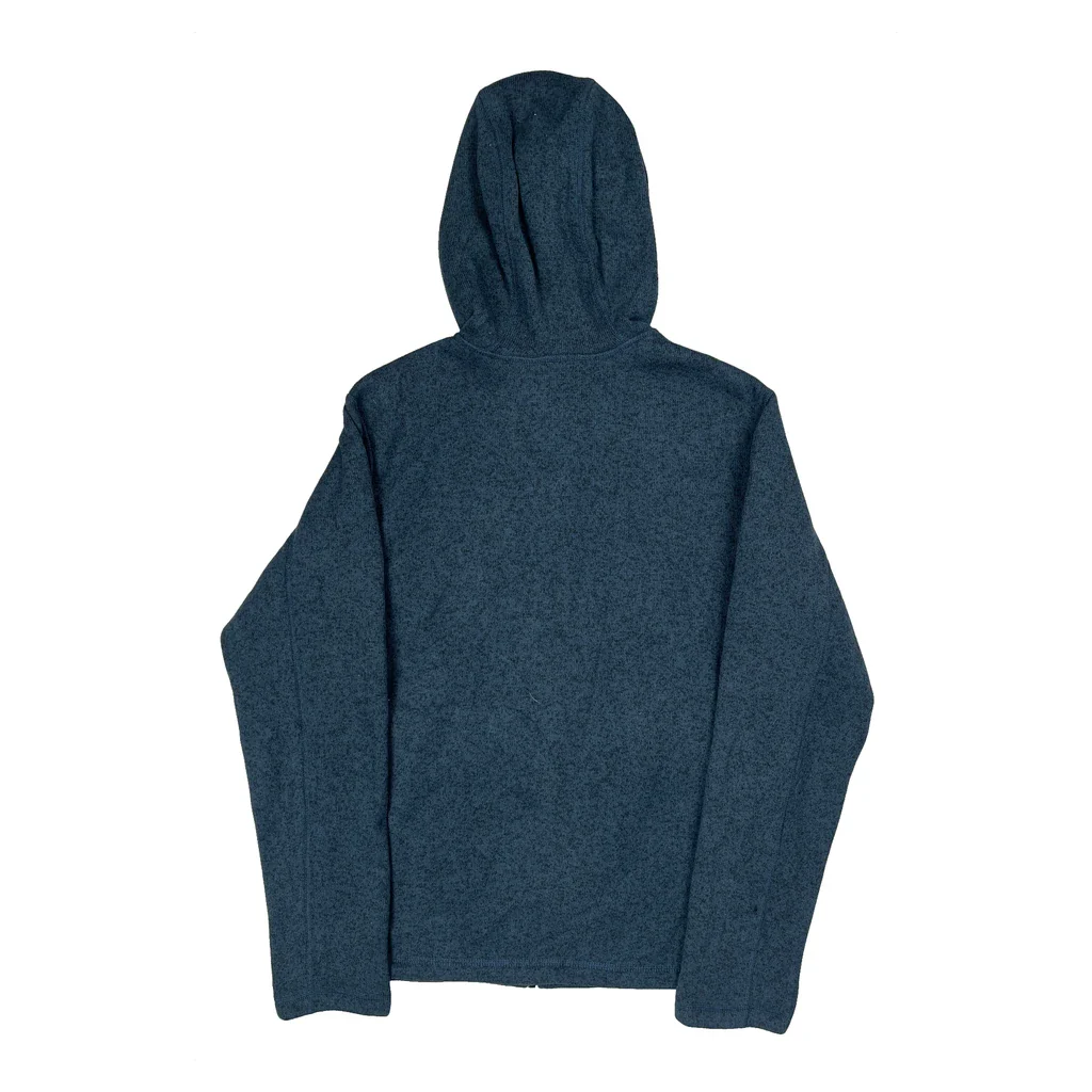 Age 18-20 The North Face Hoodie - XL Blue Polyester - Image 2