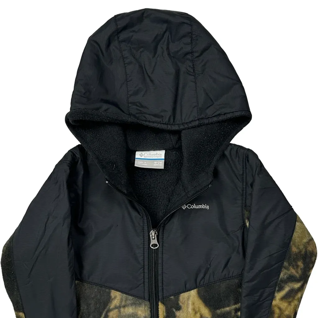 Age 18-24 Months Columbia Camo Jacket - 2XS Black Polyester - Image 5