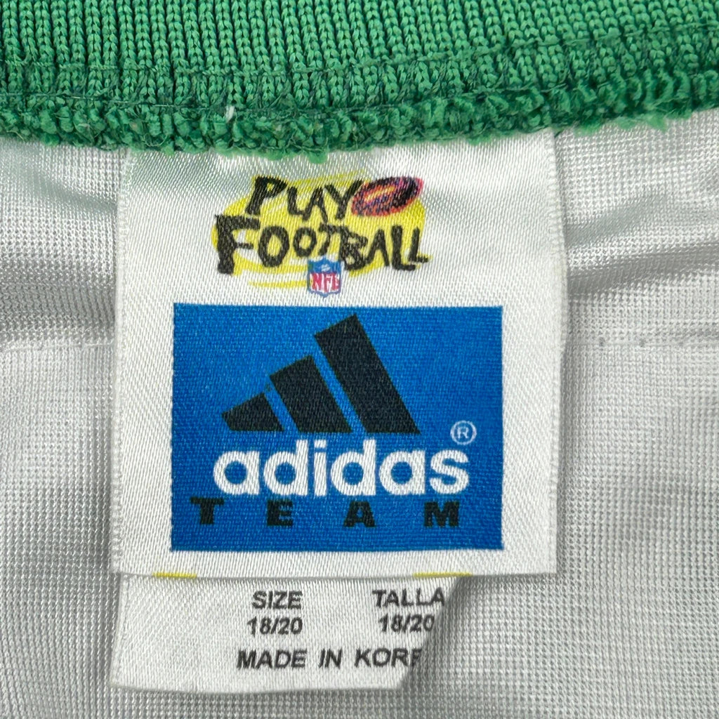 Age 18 Green Bay Packers Adidas Football Football Jersey - Large Yellow Polyester - Image 3