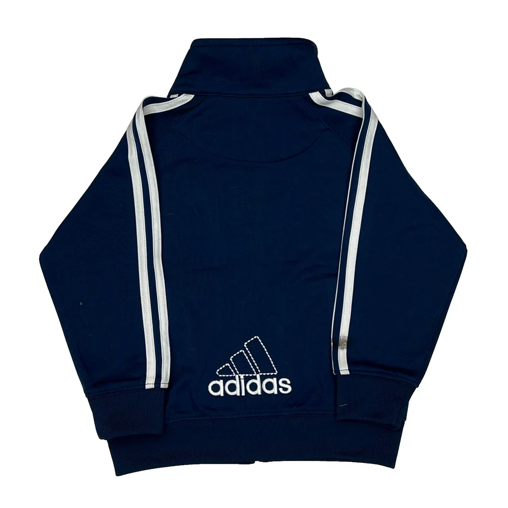 Age 18 Months Adidas Track Jacket - 3XS Navy Polyester - Image 2