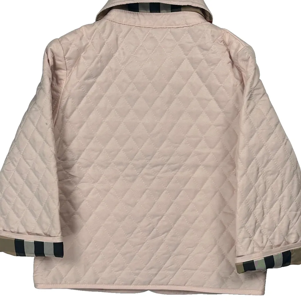 Age 18 Months Burberry Jacket - 3XS Pink Polyester - Image 6