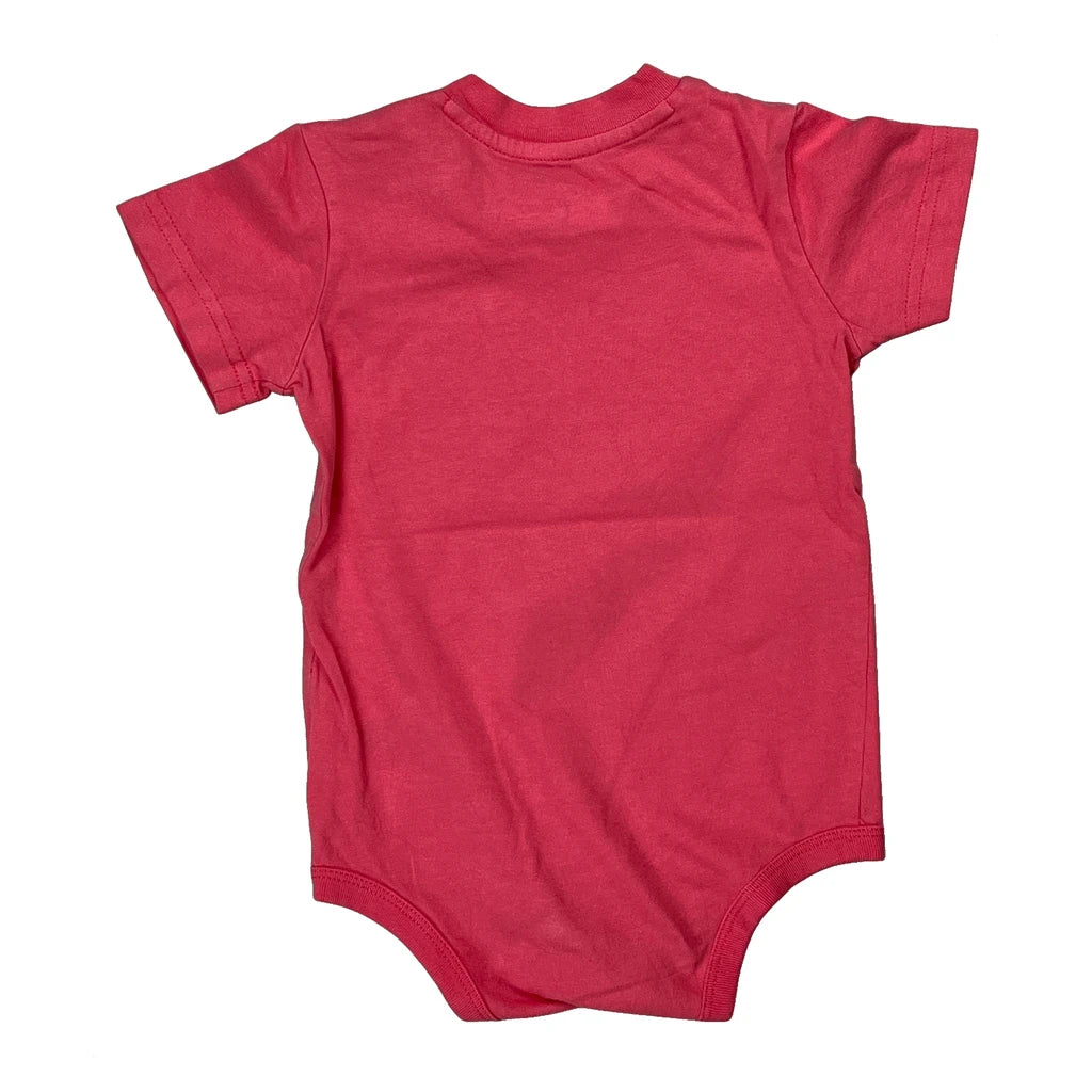 Age 18 Months Carhartt Bodysuit - 3XS Red Cotton - Image 2