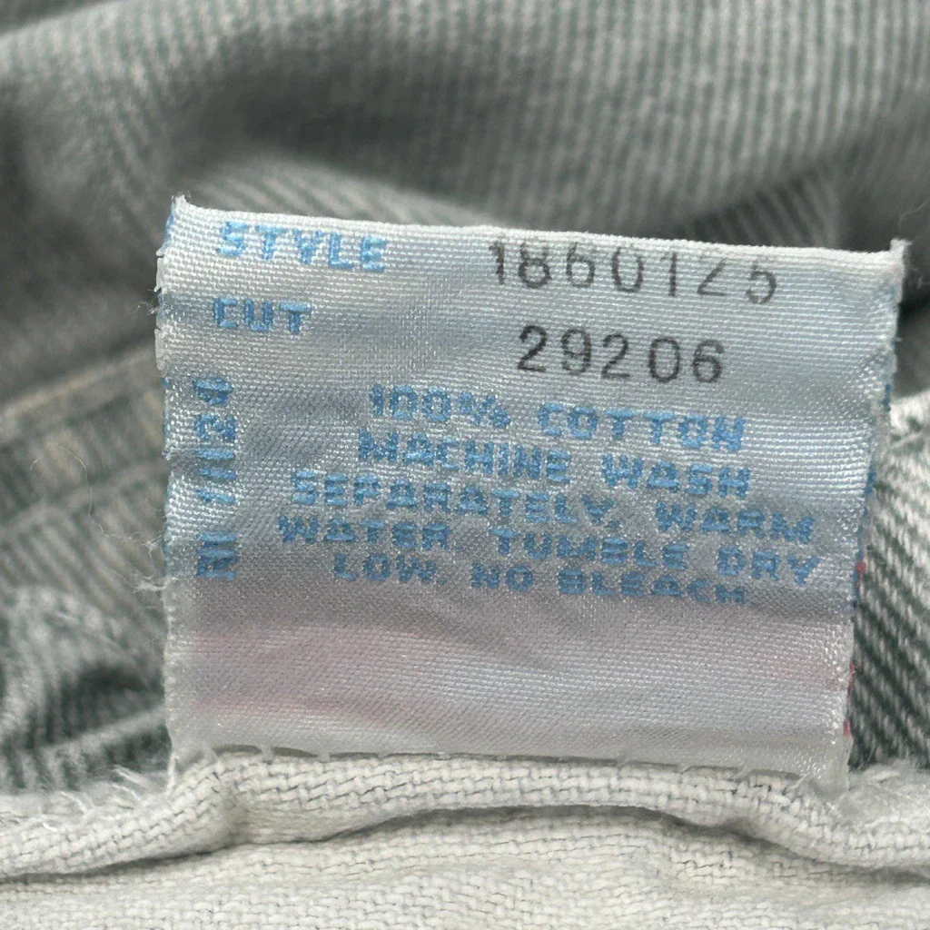 Age 18 Months Guess Jeans - XS Grey Cotton - Image 4