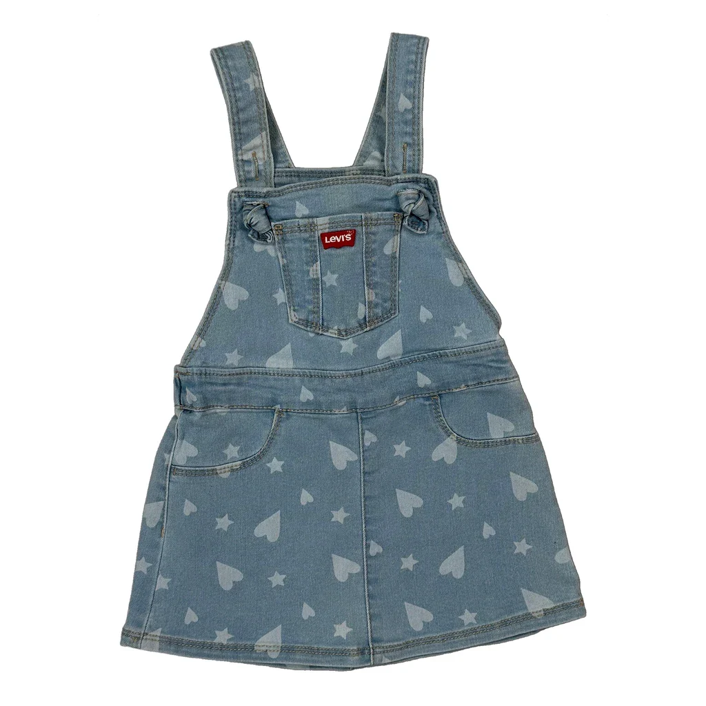 Age 18 Months Levis Dress - 3XS Blue Cotton - Image 2