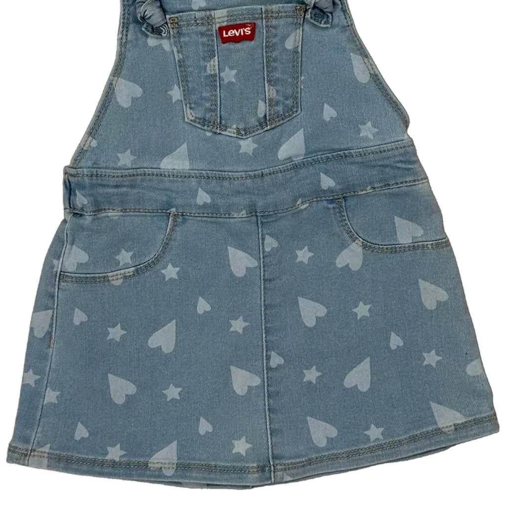 Age 18 Months Levis Dress - 3XS Blue Cotton - Image 7